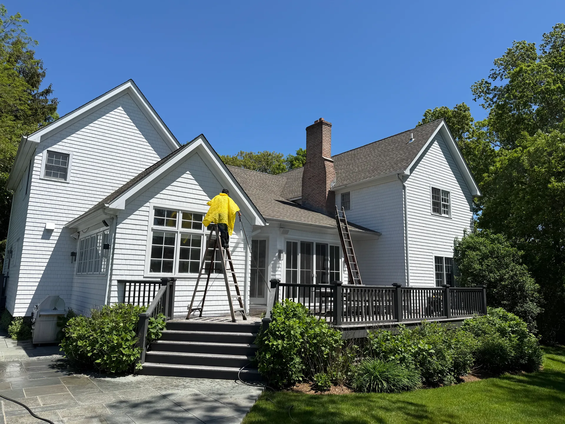 House exterior renovation by Alvarado